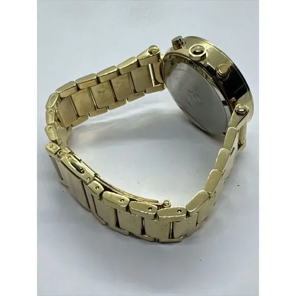 Michael Kors Parker MK5354 Women's Gold Stainless Steel Analog Dial Watch JNA649 - Picture 10 of 11